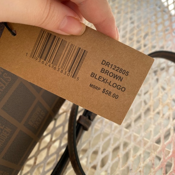 NWT STEVEN MADDEN hand bag casual brown color - Picture 6 of 6